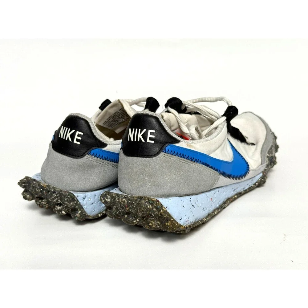 Nike Waffle Racer Crater Photon Dust Blue Womens Size 10 US Sneakers CT1983-100